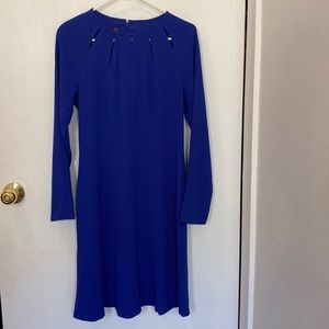 Tom and Linda Platt US6 Satin Back Matte Crepe dress